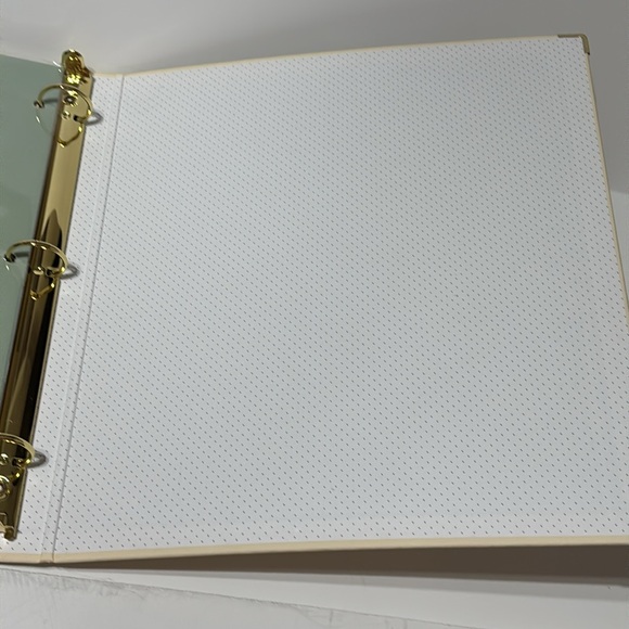 Sugar Paper Cream 3 Ring Binder with Divider Tabs - Picture 11 of 15